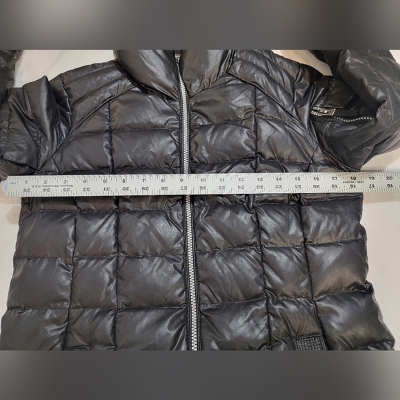 MARC NEW YORK Womens Size Small Black Down Filled Knee Length Puffer Coa… - Picture 4 of 13